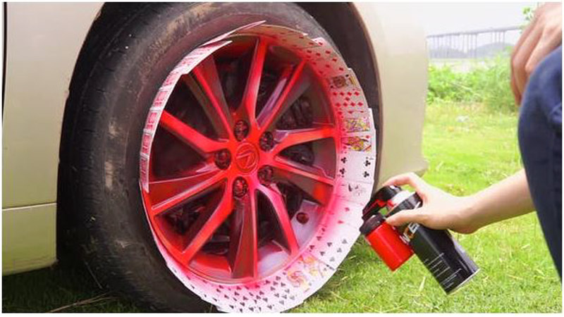 Is spray painting rims a good idea